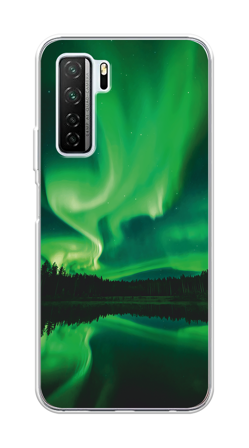 

Чехол Awog на Huawei P40 lite 5G "Ночные пейзажи 7", Зеленый;черный, 6103050-4