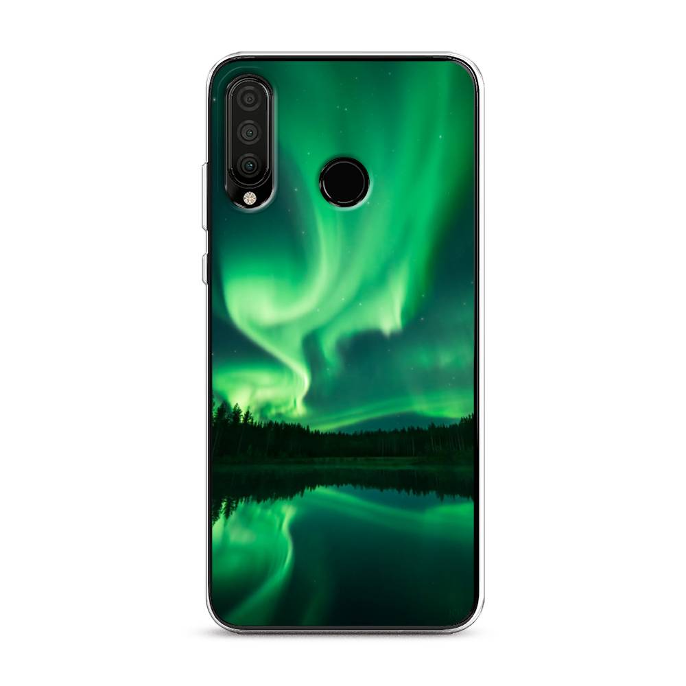 фото Чехол awog "ночные пейзажи 7" для huawei p30 lite