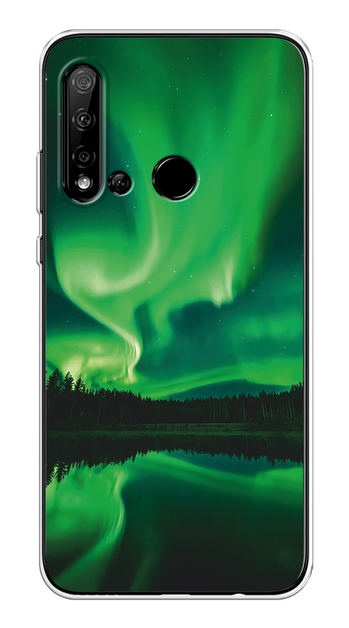 

Чехол Awog на Huawei P20 lite 2019 "Ночные пейзажи 7", Зеленый;черный, 69750-4