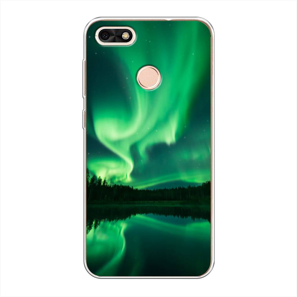 

Чехол Awog на Huawei Nova Lite (2017) "Ночные пейзажи 7", Зеленый;черный, 64750-4