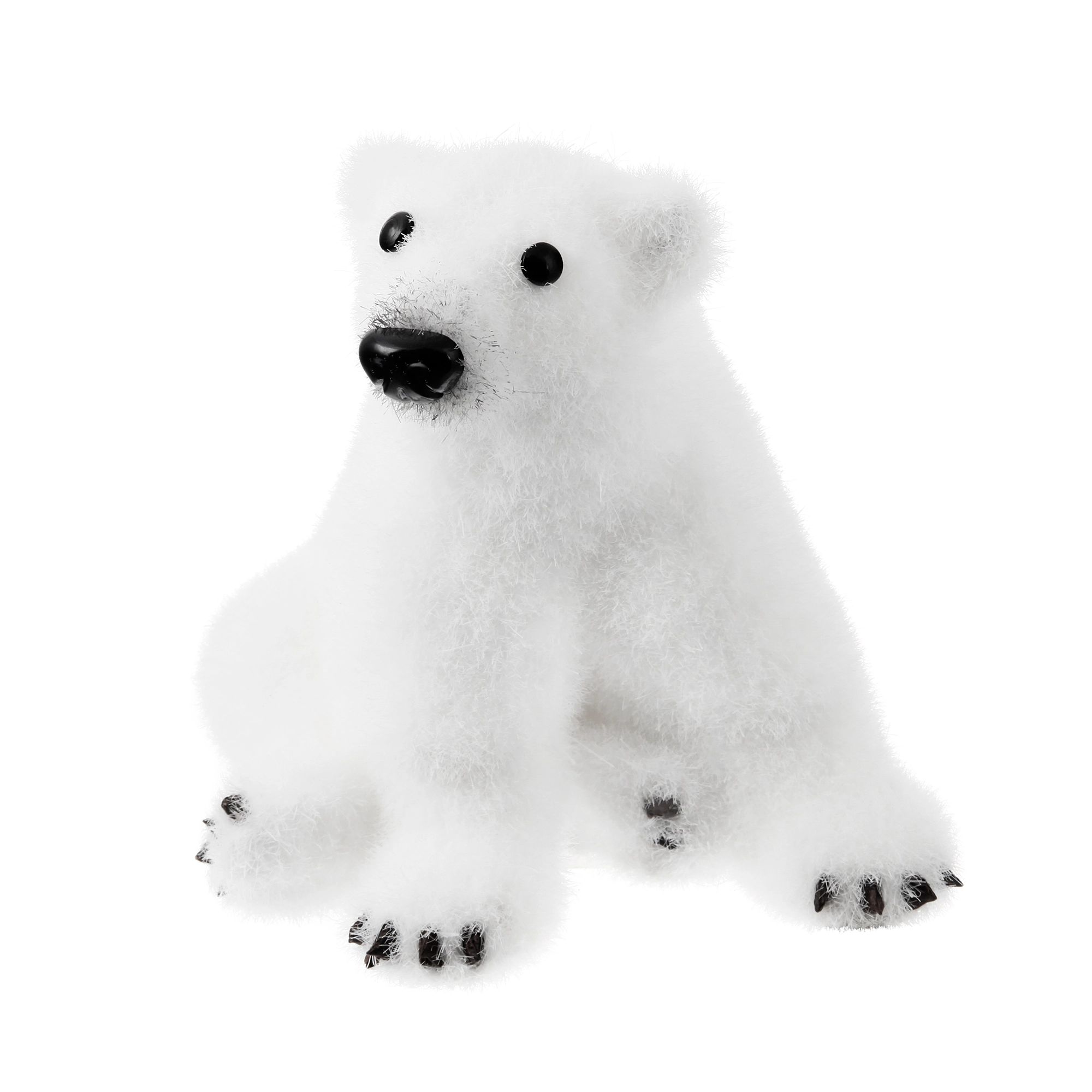 Новогодняя фигурка James arts Сидящие медведи 18x20x27 см