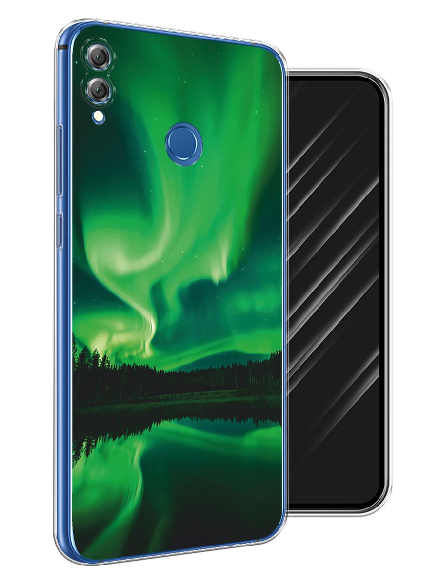

Чехол Awog на Honor 8X "Ночные пейзажи 7", Зеленый;черный, 66750-4
