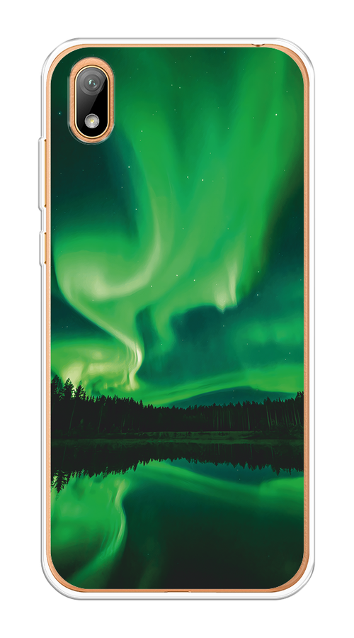 

Чехол Awog на Honor 8S "Ночные пейзажи 7", Зеленый;черный, 69150-4