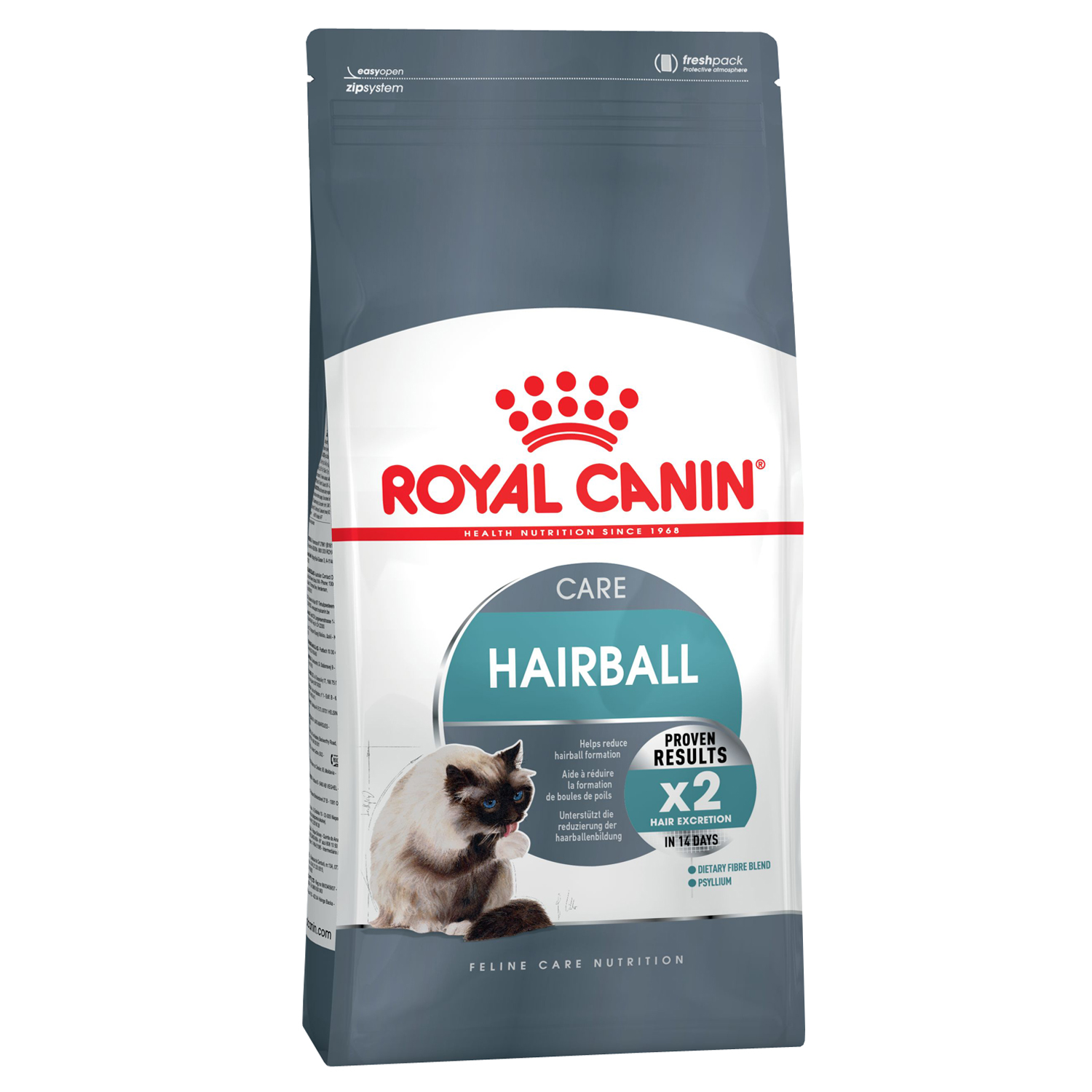 

Сухой корм для кошек ROYAL CANIN Hairball Care, для выведения шерсти, 2 шт по 0,4кг, Hairball Care