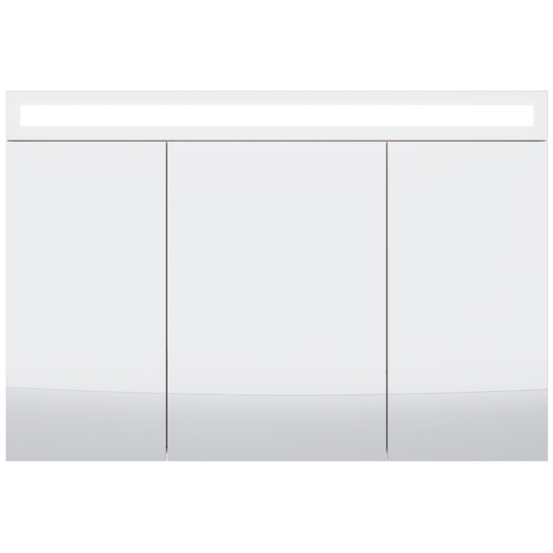Зеркальный шкаф Dreja Eco Uni 120 99.9013 Белый шинопровод встраиваемый однофазный nowodvorski profile recessed 9013