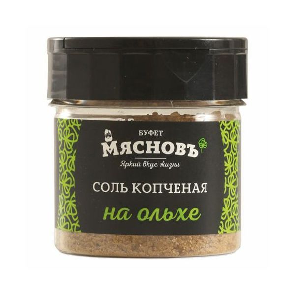 

Соль пищевая копченая МясновЪ БУФЕТ на ольхе 115 г
