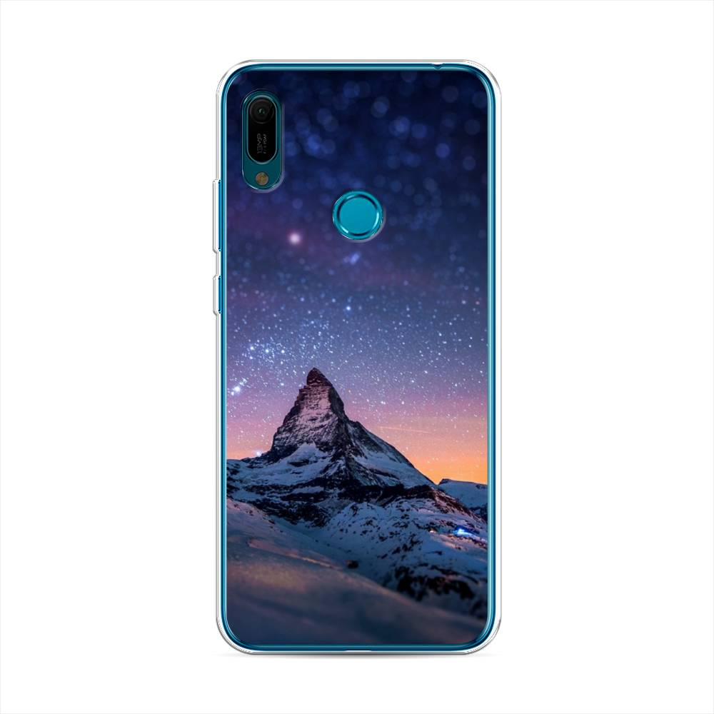 

Чехол Awog на Huawei Y6 2019 "Ночные пейзажи 5", Фиолетовый, 68650-4