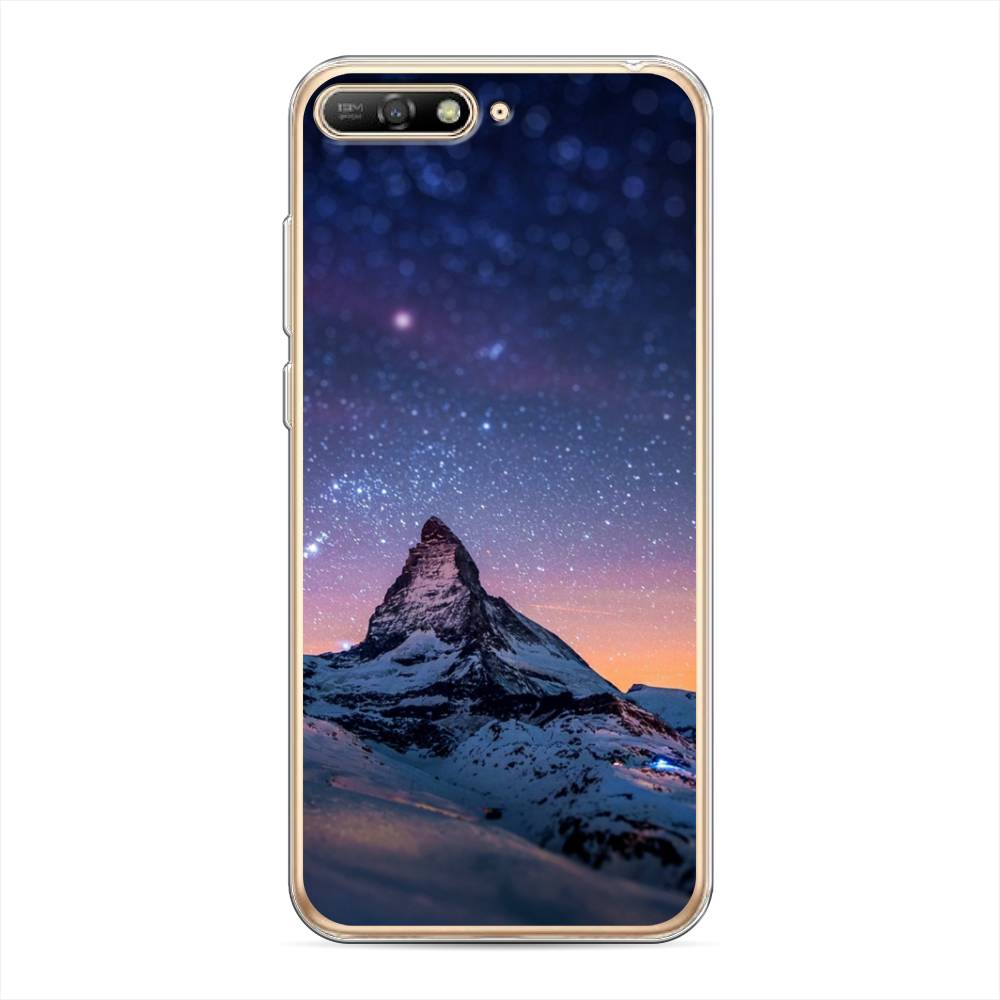 

Чехол Awog на Huawei Y6 2018 "Ночные пейзажи 5", Фиолетовый, 67850-4