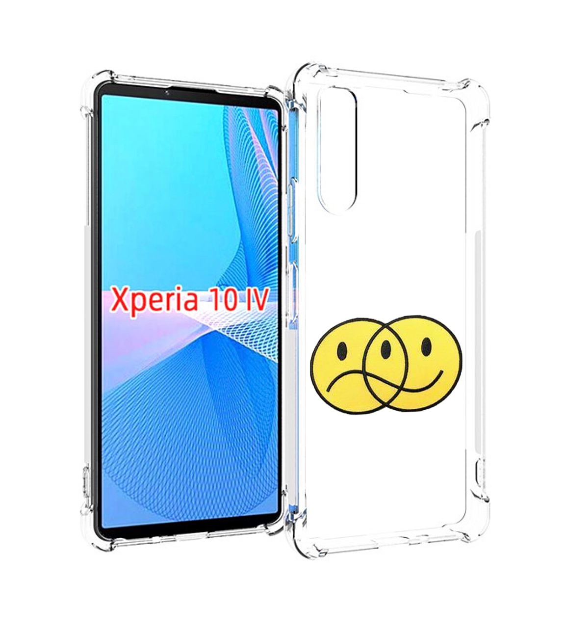 

Чехол MyPads Хиппи для Sony Xperia 10 IV (10-4), Прозрачный, Tocco