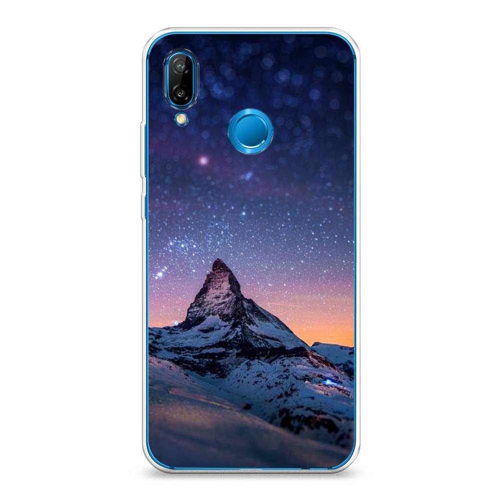 

Чехол Awog на Huawei Nova 3E "Ночные пейзажи 5", Фиолетовый, 65650-4