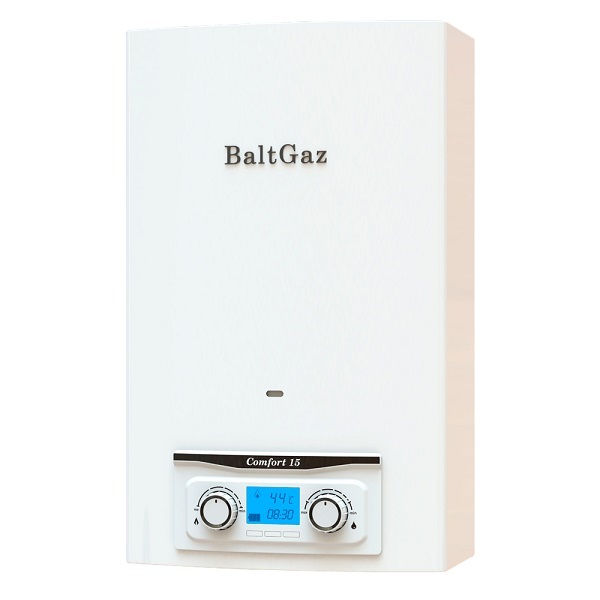 

Газовый проточный водонагреватель BaltGaz Comfort 15 New