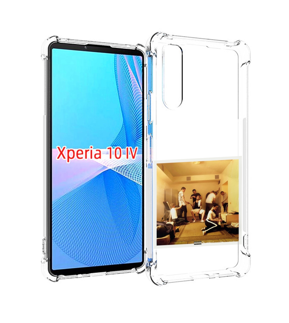 

Чехол MyPads Уроборос Скриптонит улица 36 для Sony Xperia 10 IV (10-4), Прозрачный, Tocco