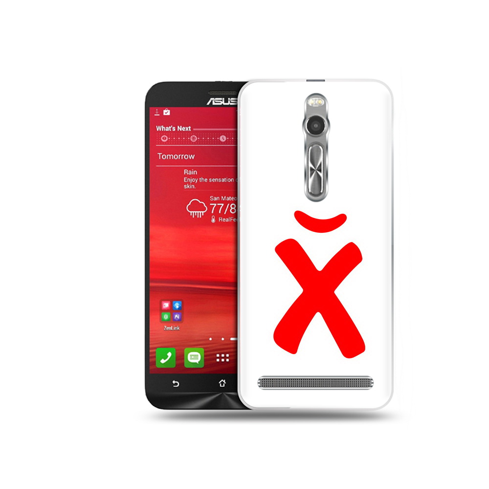 

Чехол MyPads Tocco для Asus Zenfone 2 (ZE550ML) абстракция буква х (PT11329.657.209), Прозрачный, Tocco