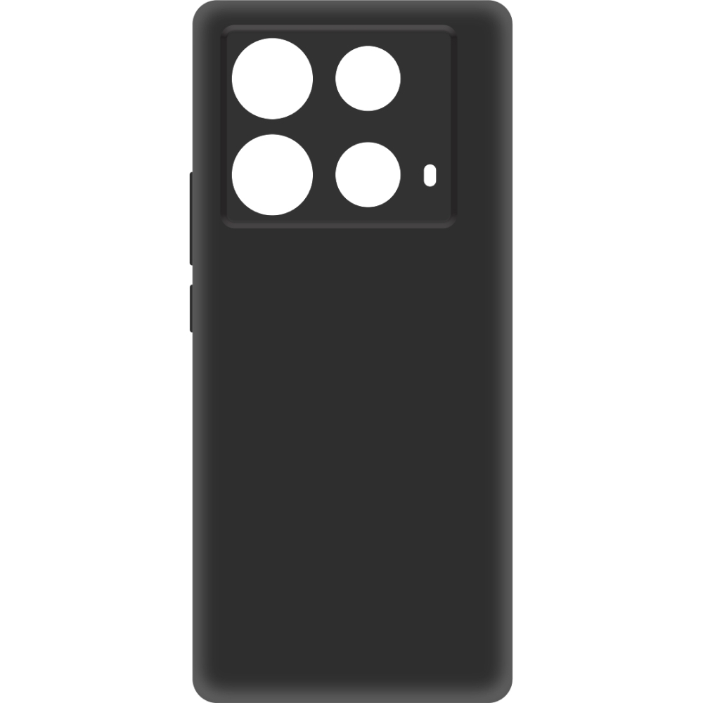 

Клип-кейс Krutoff Soft Case для Infinix Note 40 Black, Черный