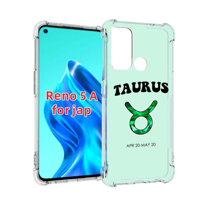 

Чехол MyPads знак-зодиака-телец-1 для Oppo Reno 5A, Прозрачный, Tocco