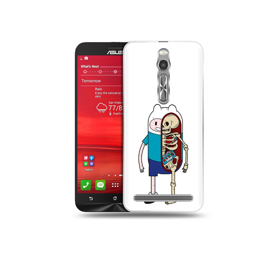 

Чехол MyPads Tocco для Asus Zenfone 2 (ZE550ML) Финн скелет (PT11329.657.187), Прозрачный, Tocco