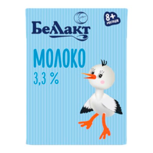 

Молоко детское 3,3% стерилизованное 200 мл Беллакт с 8 месяцев БЗМЖ