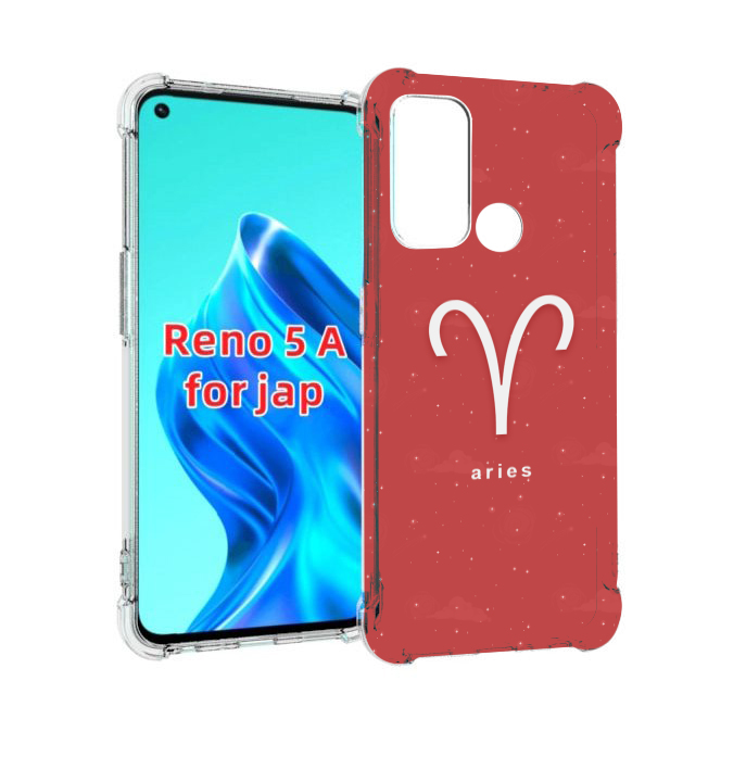 

Чехол MyPads знак-зодиака-овен-5 для Oppo Reno 5A, Прозрачный, Tocco