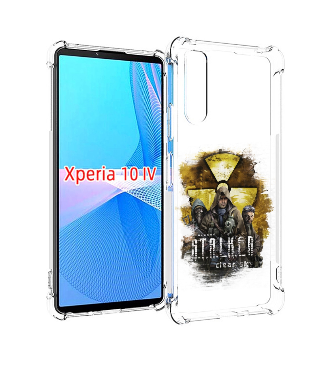 

Чехол MyPads Сталкер мужской для Sony Xperia 10 IV (10-4), Прозрачный, Tocco