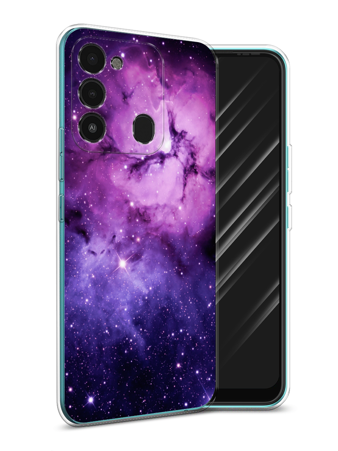 

Чехол Awog на Tecno Spark Go 2022/8С/9 "Космос 18", Разноцветный, 301250-4