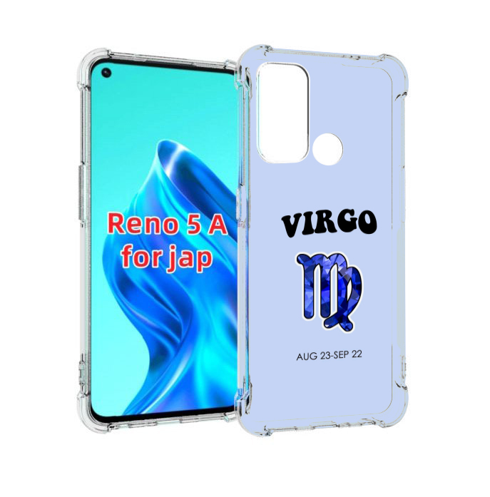 

Чехол MyPads знак-зодиака-дева-1 для Oppo Reno 5A, Прозрачный, Tocco