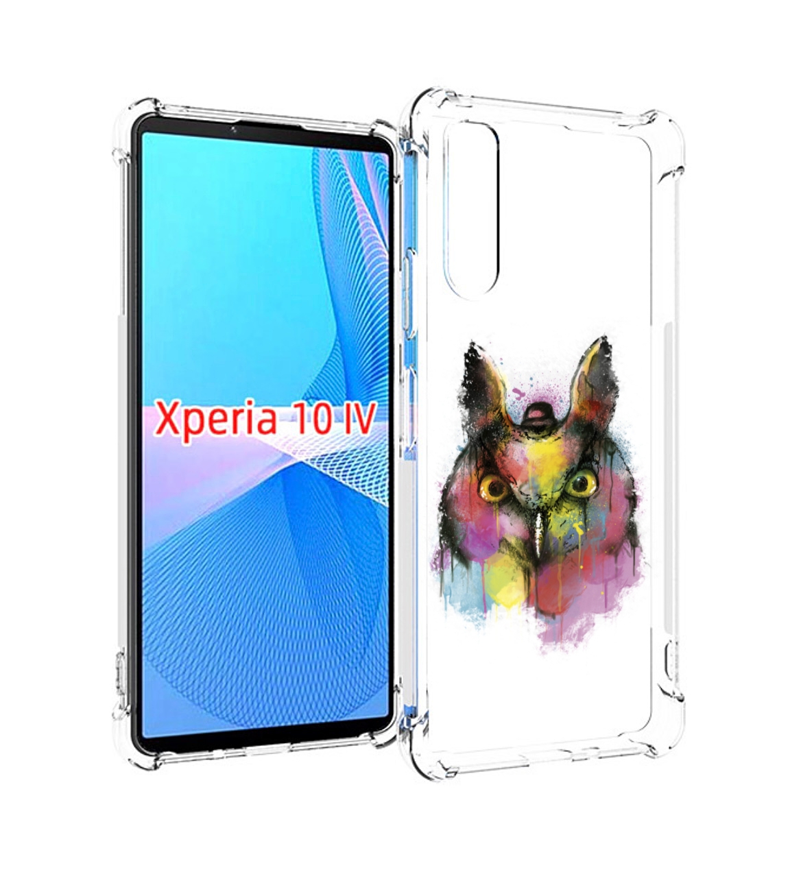 Чехол MyPads Сова 2 для Sony Xperia 10 IV (10-4)