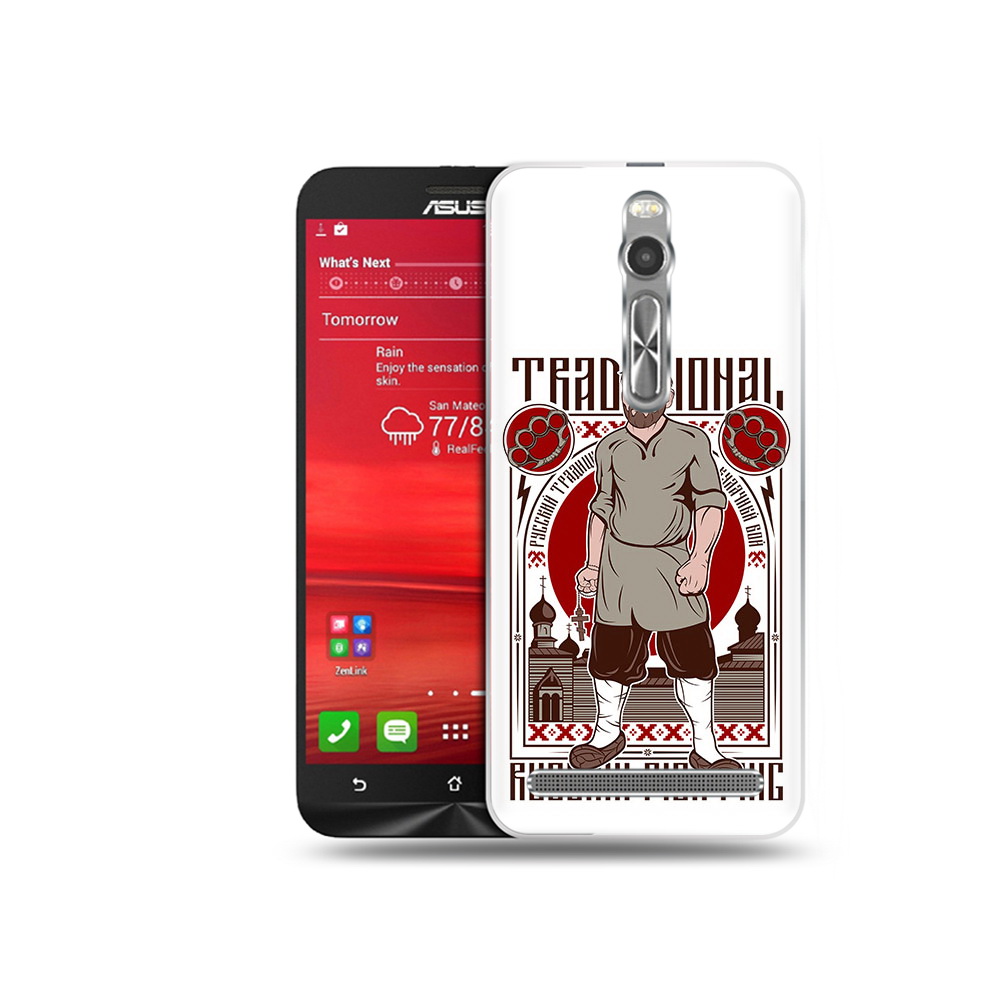 Чехол MyPads Tocco для Asus Zenfone 2 (ZE550ML) Традициональный мужчина (PT11329.657.173)