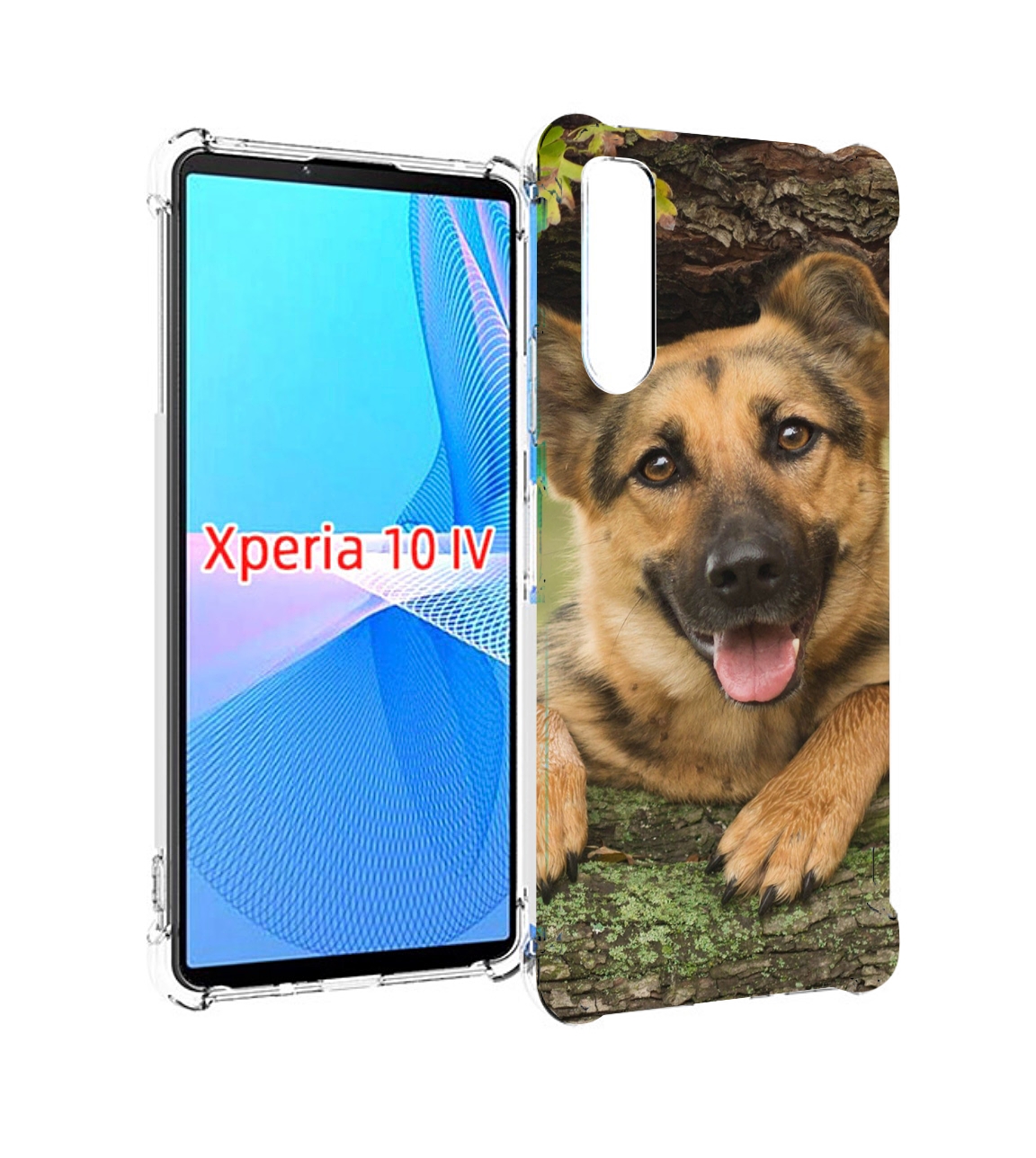 

Чехол MyPads Собака-на-дереве для Sony Xperia 10 IV (10-4), Прозрачный, Tocco