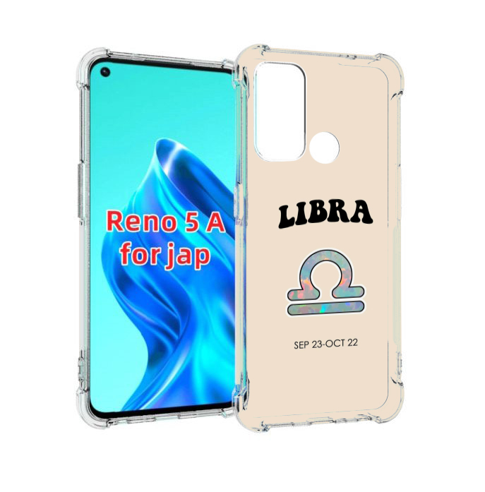 

Чехол MyPads знак-зодиака-весы-6 для Oppo Reno 5A, Прозрачный, Tocco