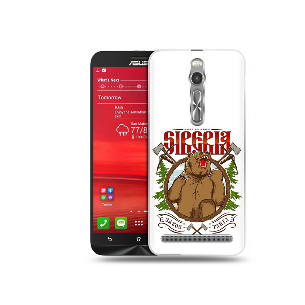 Чехол MyPads Tocco для Asus Zenfone 2 (ZE550ML) Тайга (PT11329.657.168)