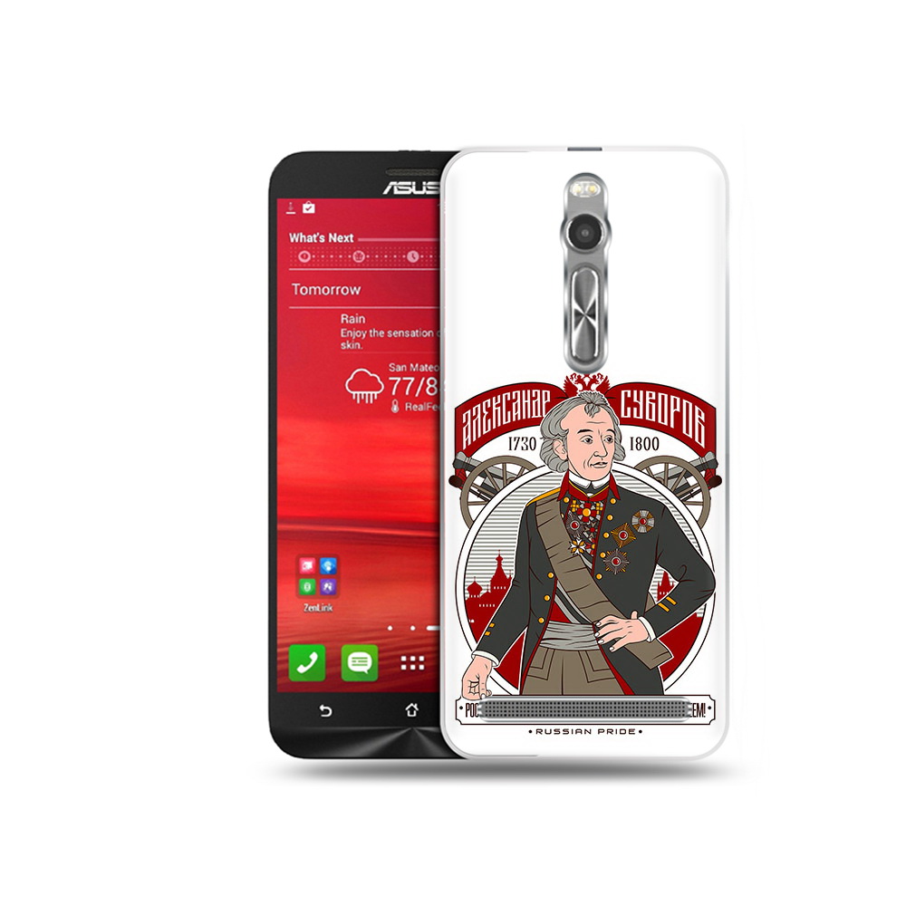 Чехол MyPads Tocco для Asus Zenfone 2 (ZE550ML) Суворов (PT11329.657.164)