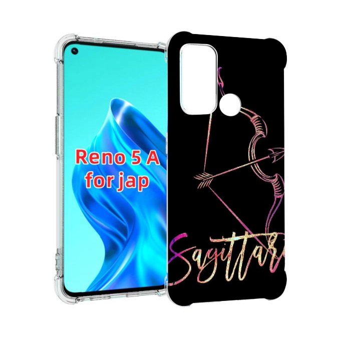 

Чехол MyPads знак зодиака стрелец 3 для Oppo Reno 5A, Прозрачный, Tocco