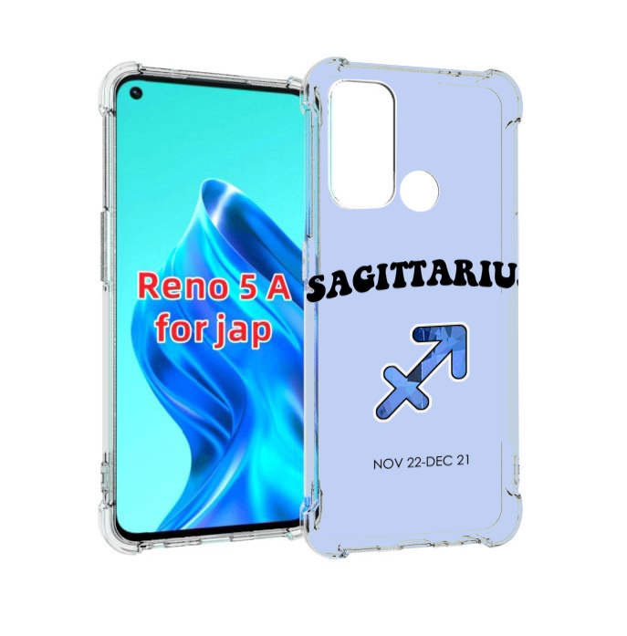 

Чехол MyPads знак зодиака стрелец 1 для Oppo Reno 5A, Прозрачный, Tocco