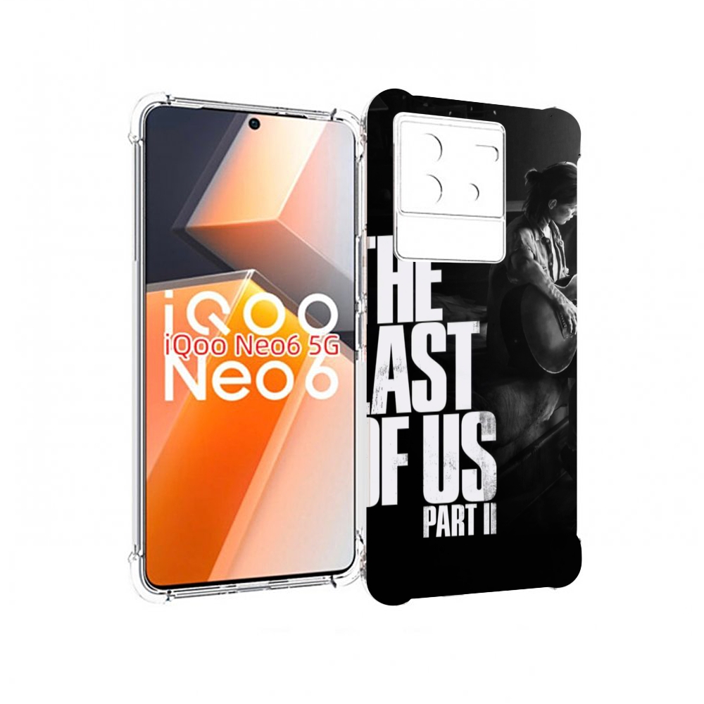 

Чехол MyPads The Last of Us Part II Элли для Vivo iQoo Neo 6 5G, Прозрачный, Tocco