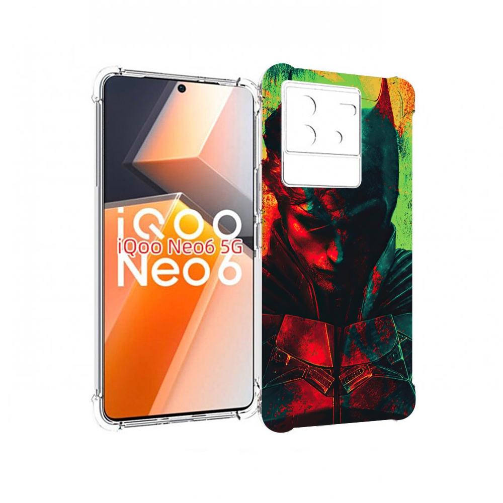 

Чехол MyPads The Batman для Vivo iQoo Neo 6 5G, Прозрачный, Tocco