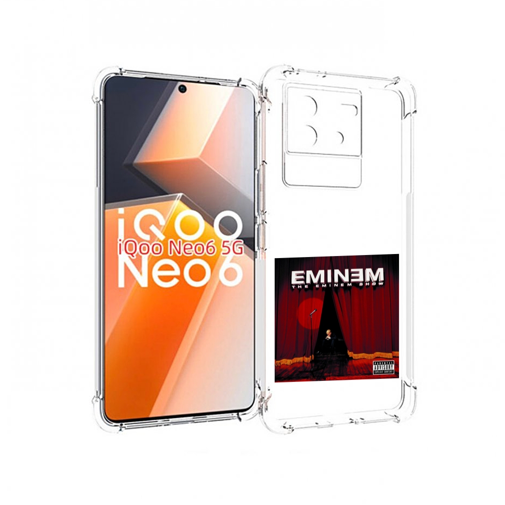 

Чехол MyPads THE EMINEM SHOW для Vivo iQoo Neo 6 5G, Прозрачный, Tocco