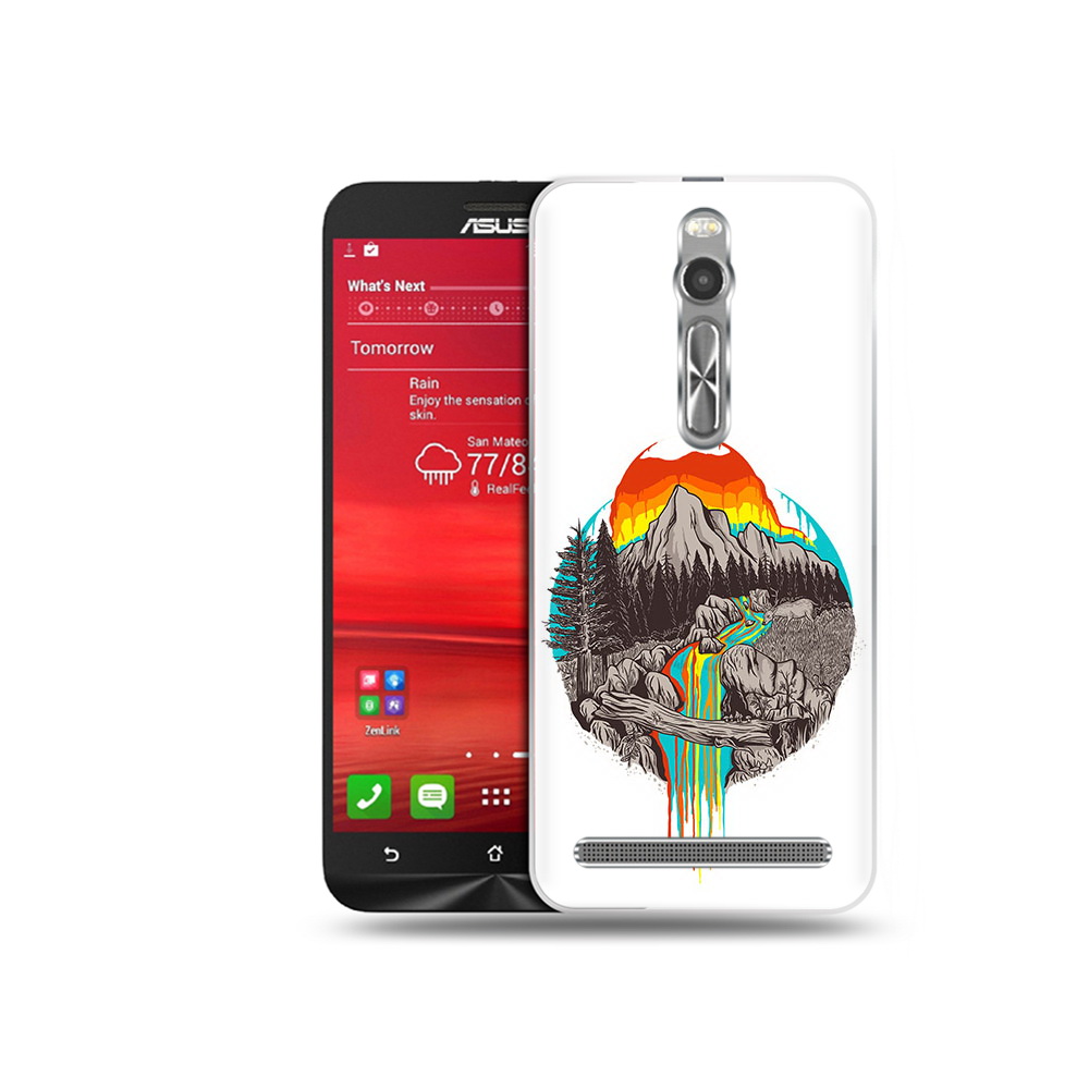 

Чехол MyPads Tocco для Asus Zenfone 2 (ZE550ML) Радужный водопад (PT11329.657.144), Прозрачный, Tocco