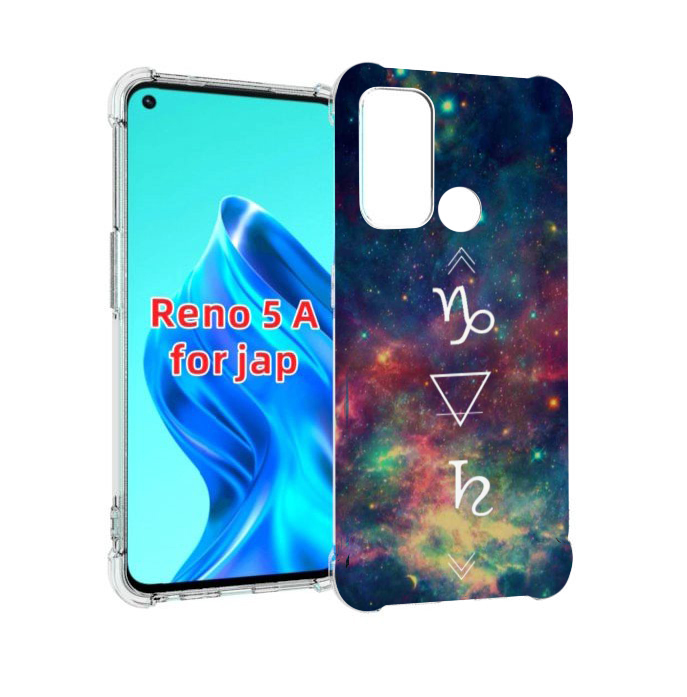 

Чехол MyPads знак зодиака козерог 5 для Oppo Reno 5A, Прозрачный, Tocco