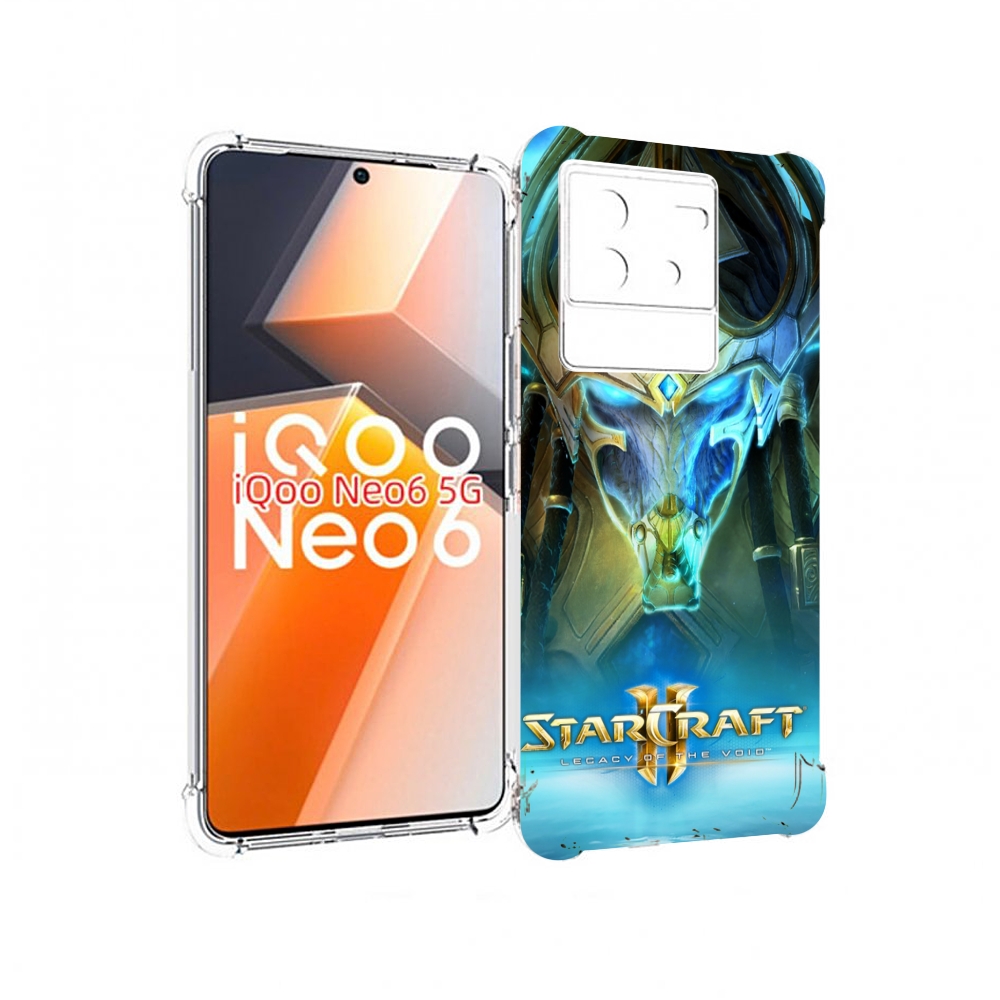 

Чехол MyPads StarCraft II Legacy of the Void для Vivo iQoo Neo 6 5G, Прозрачный, Tocco