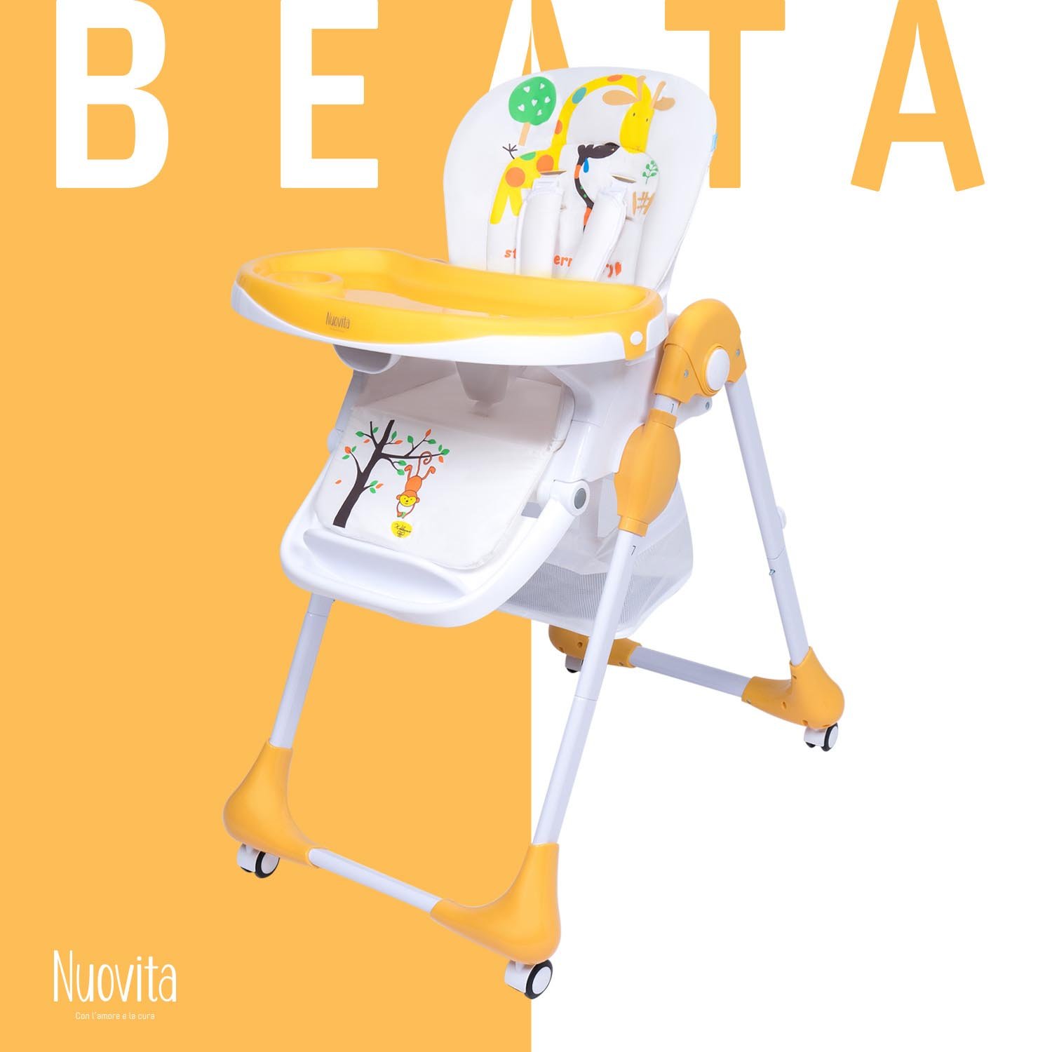 Стульчик для кормления Nuovita Beata (Animale / Животные) стульчик для кормления nuovita beata