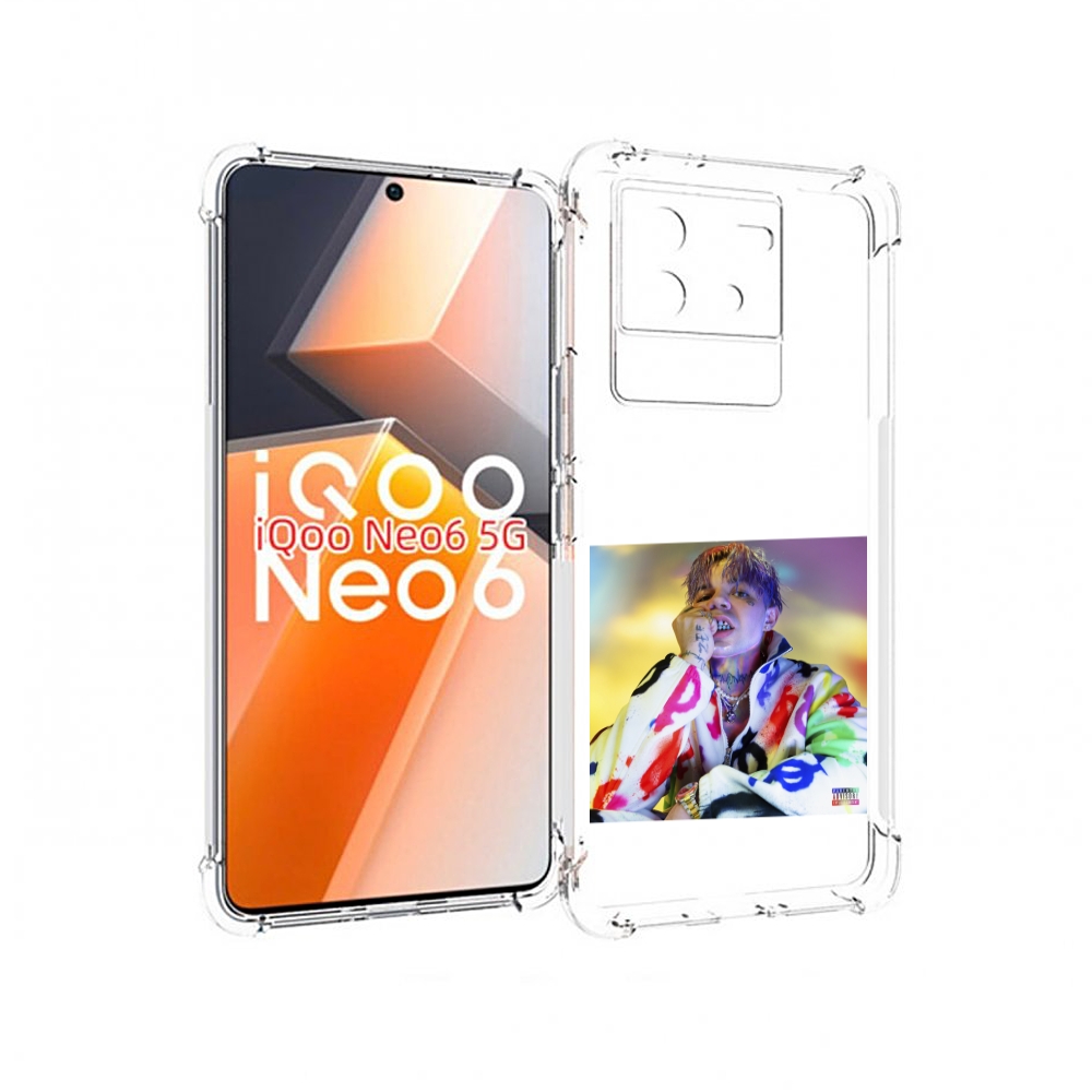 

Чехол MyPads Sayonara Boy Oраl Элджей для Vivo iQoo Neo 6 5G, Прозрачный, Tocco