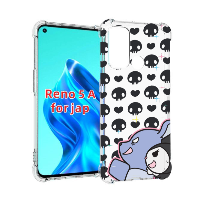 

Чехол MyPads злые-мини-животные детский для Oppo Reno 5A, Прозрачный, Tocco