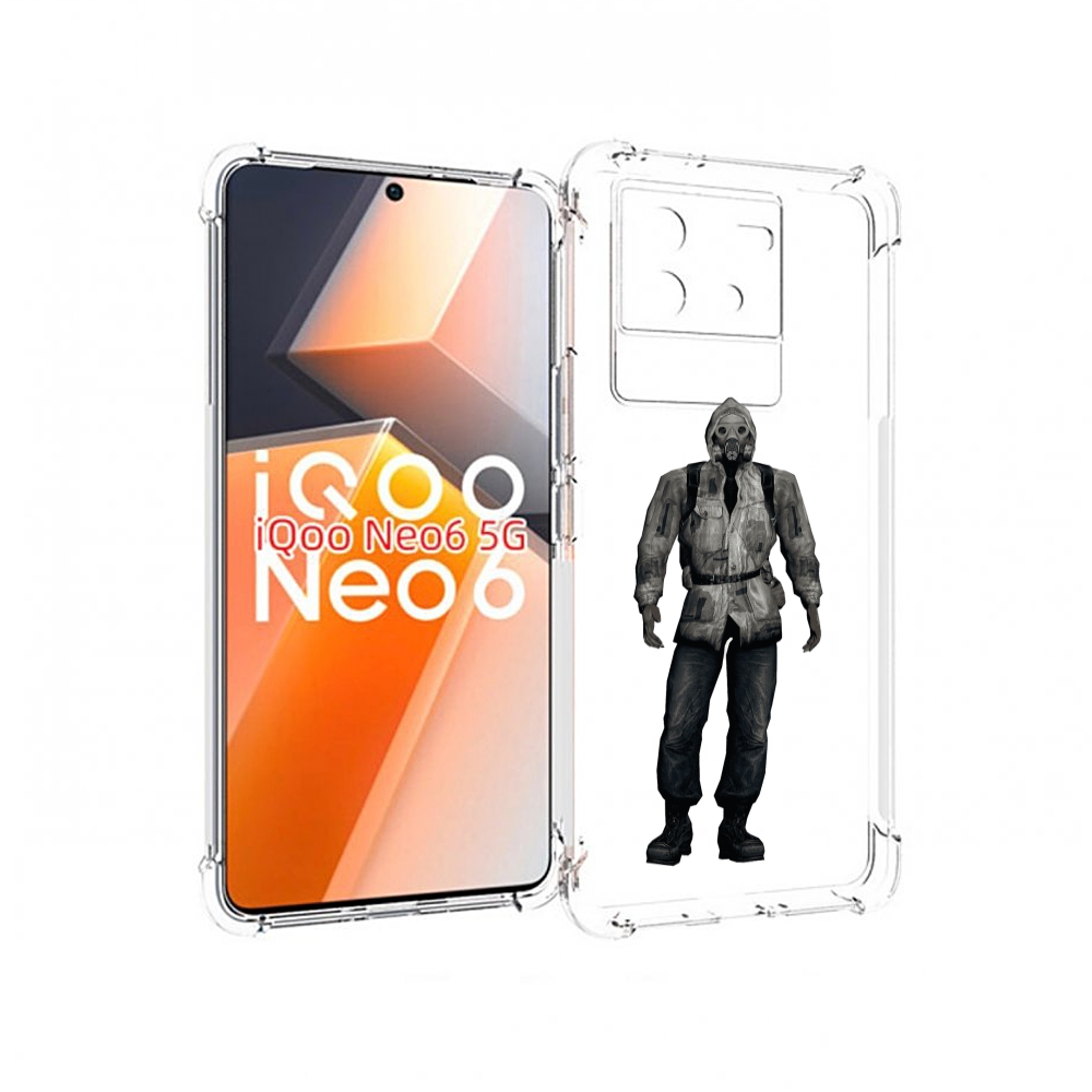 

Чехол MyPads S для Vivo iQoo Neo 6 5G, Прозрачный, Tocco