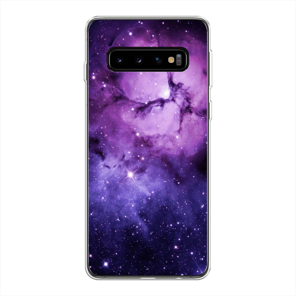 фото Силиконовый чехол "космос 18" на samsung galaxy s10 + awog