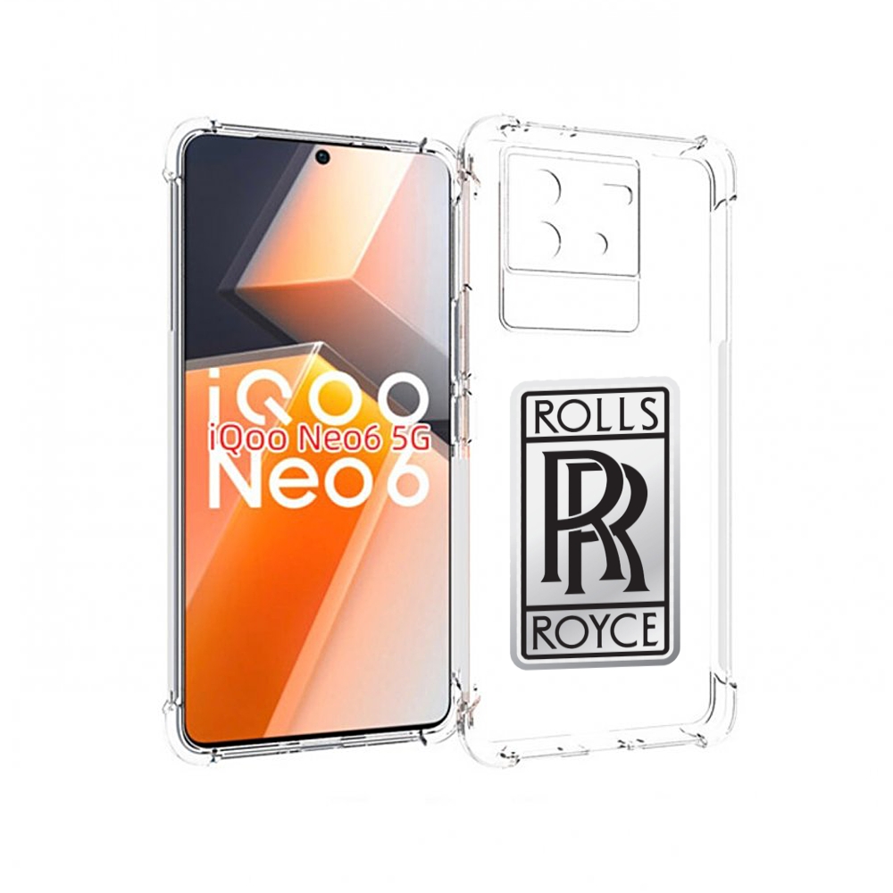 

Чехол MyPads Rolls-Royce мужской для Vivo iQoo Neo 6 5G, Прозрачный, Tocco