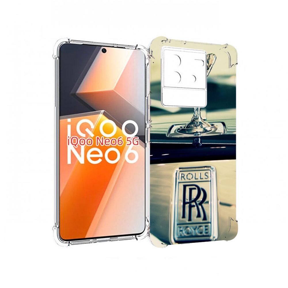 

Чехол MyPads Rolls Royce 1 для Vivo iQoo Neo 6 5G, Прозрачный, Tocco