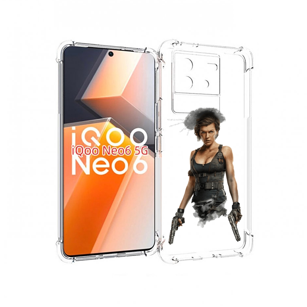 

Чехол MyPads Resident-Evil для Vivo iQoo Neo 6 5G, Прозрачный, Tocco