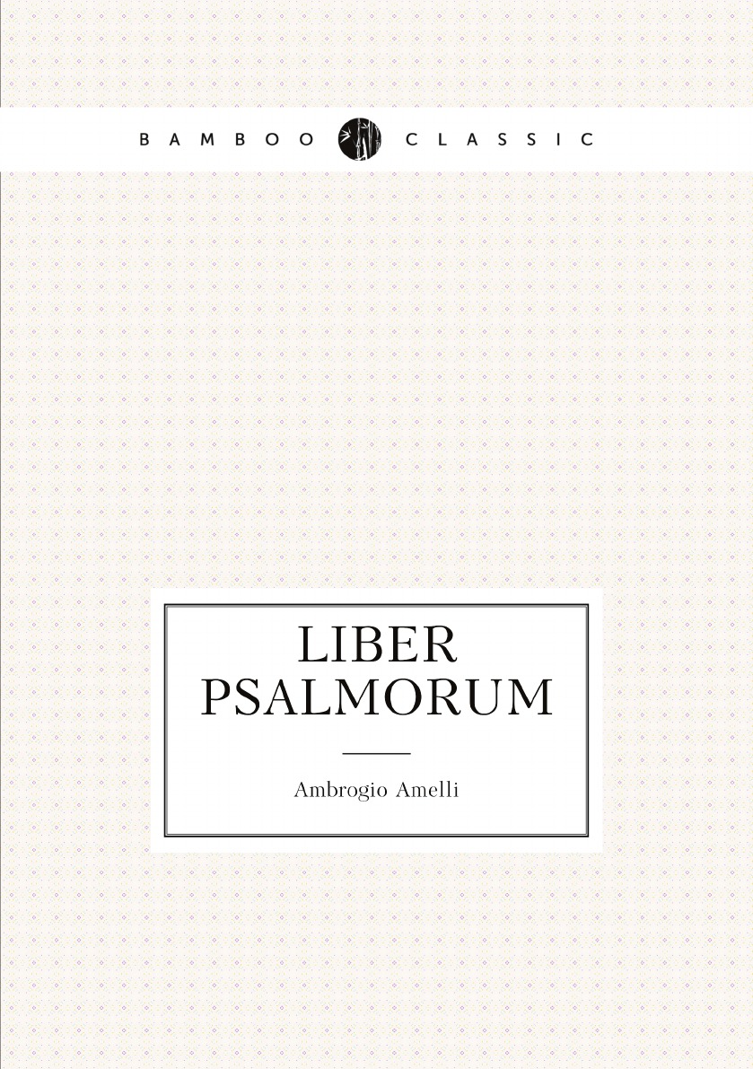 

Liber Psalmorum