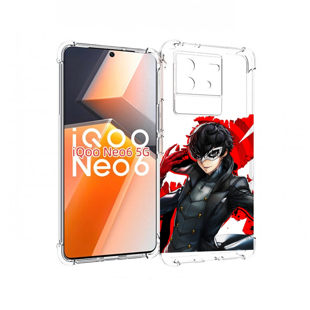

Чехол MyPads Persona 5 для Vivo iQoo Neo 6 5G, Прозрачный, Tocco