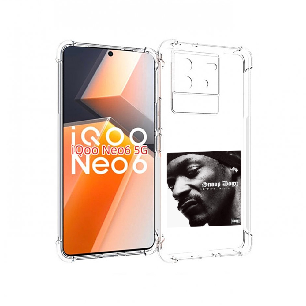 

Чехол MyPads PAID THA COST TO BE DA BOSS для Vivo iQoo Neo 6 5G, Прозрачный, Tocco